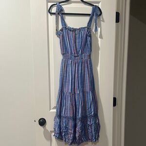 Adelyn Rae Blue Sundress